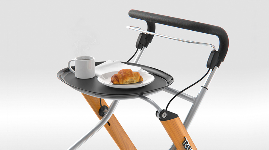 TrustCare Lets Go - Smidig rollator för inomhusmiljön