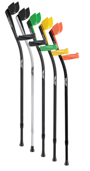 TrustCare Lets Twist Again - 2 st - Ergonomiska kryckor 