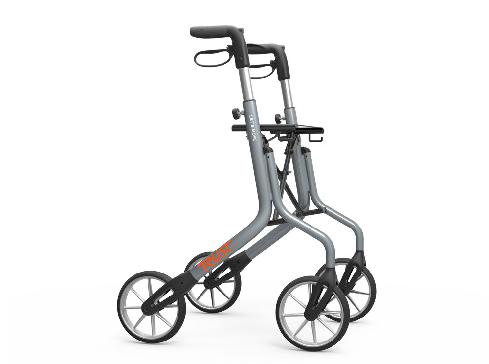 TrustCare Lets Move - Lättviktsrollator för utomhus