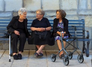 TrustCare Lets Move - Lättviktsrollator för utomhus