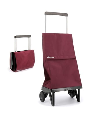 Rolser Plegamatic Shoppingvagn - 2 hjul, helt ihopfällbar