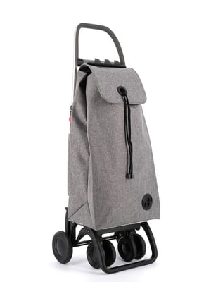 Rolser 4LT Shoppingvagn - 4 hjul, 2 svängbara hjul, ihopfällbar