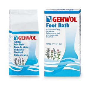 Gehwol fotsalt - 400 g - Rengör huden på djupet