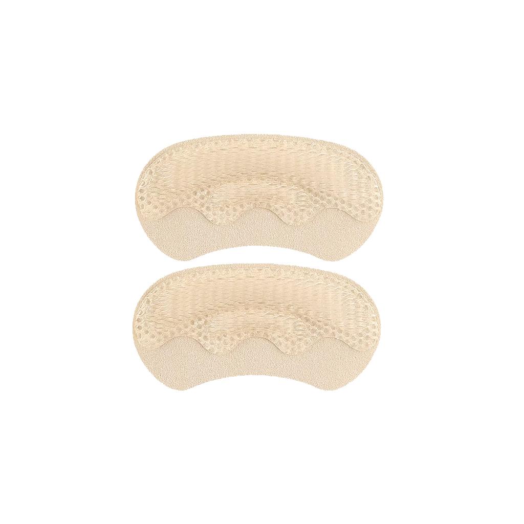 H&auml;linl&auml;gg - 1 par, Beige - Sj&auml;lvh&auml;ftande skoskavspl&aring;ster direkt i skon