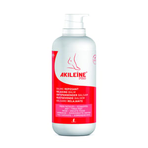 Akileine Röd - 500 ml - För trötta och ömma fötter