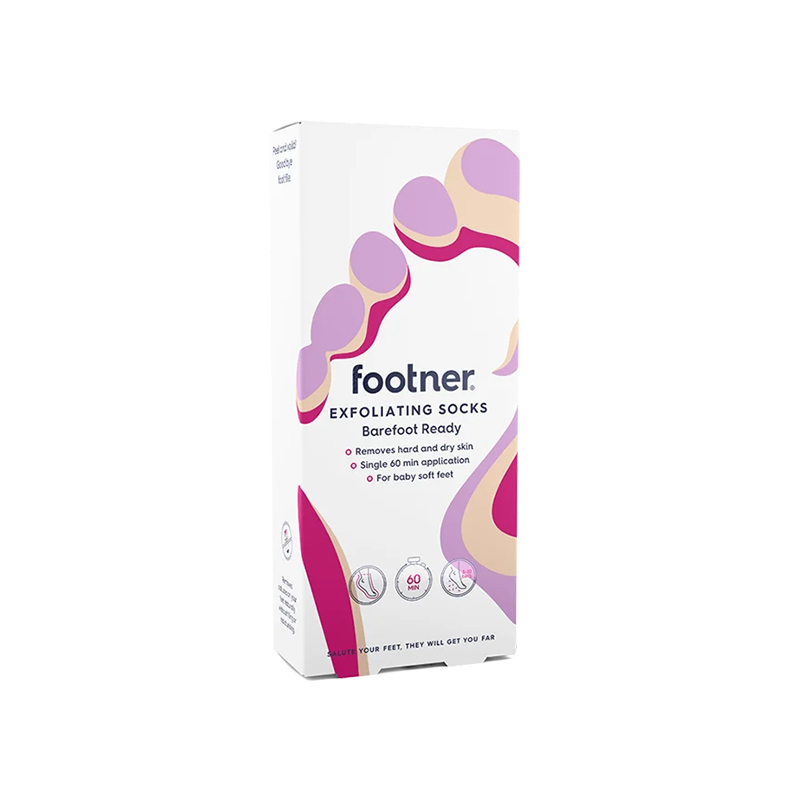 Footner Exfolierande Strumpor - 1 par - Lena fötter på 90 minuter