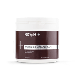 BIOpH+ Psoriasis Medical Bath - 500 g - Behandling för plackpsoriasis