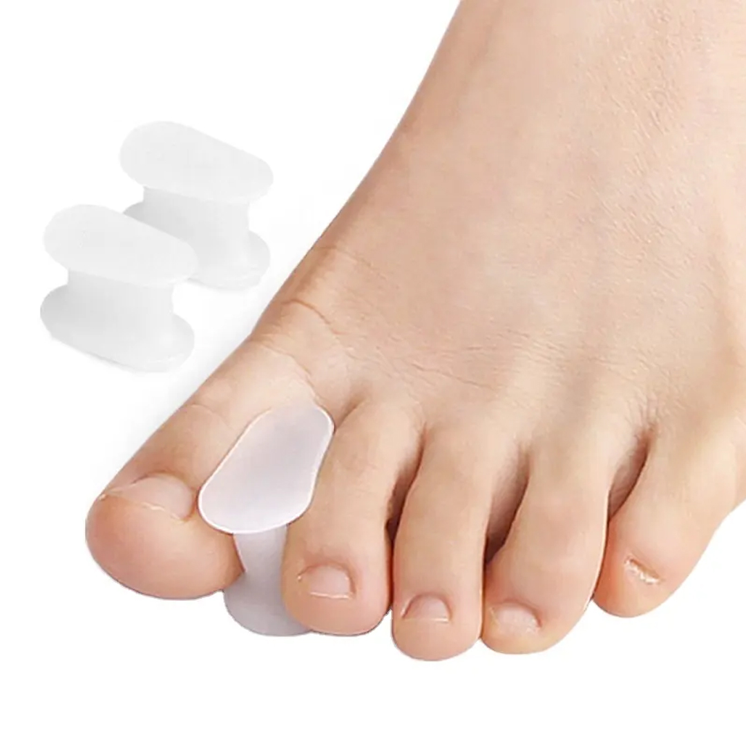 Tåspridare hallux valgus - 2 st, Medium - Separerar tårna för att minska smärta